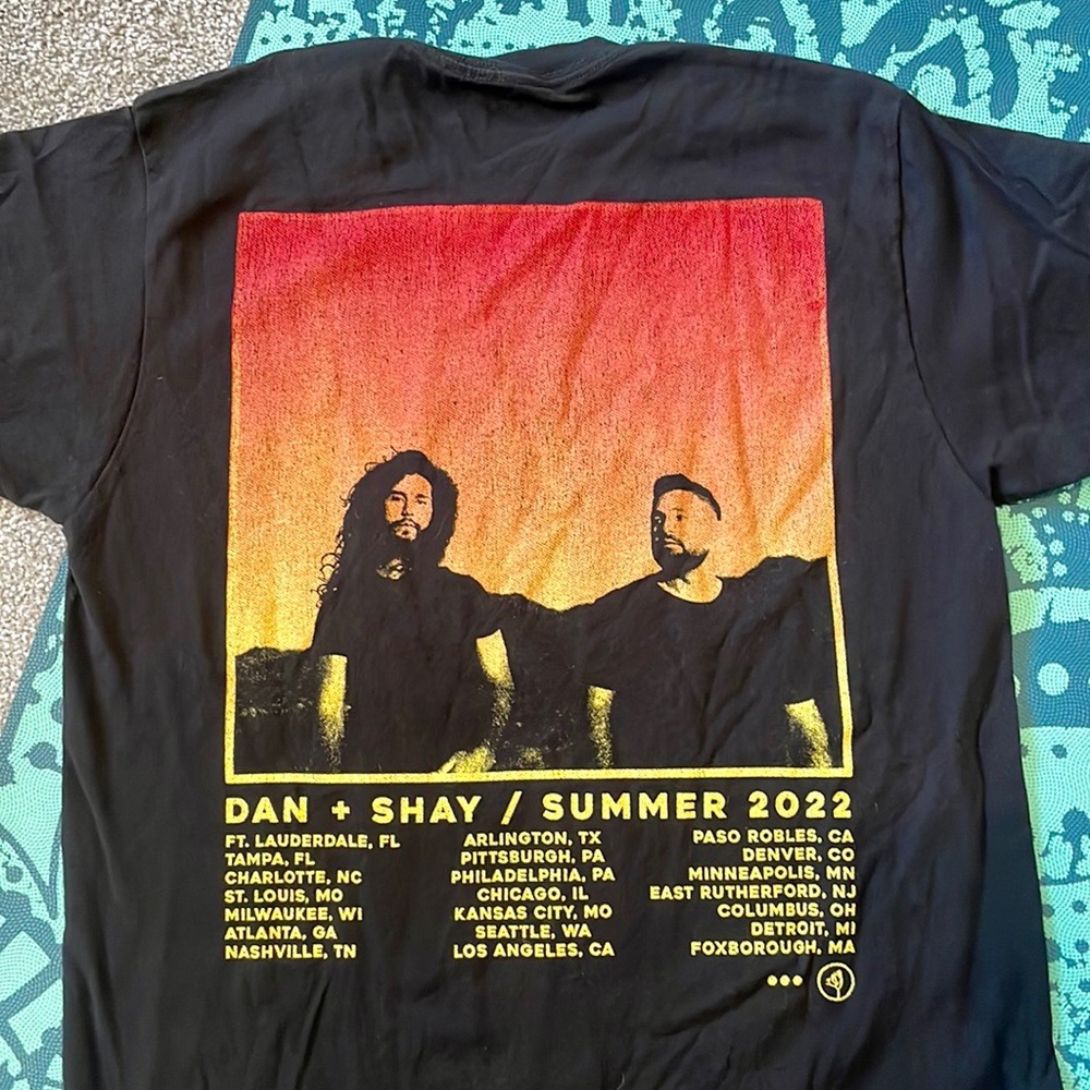 Dan + Shay Official Merchandise Concert T-shirt